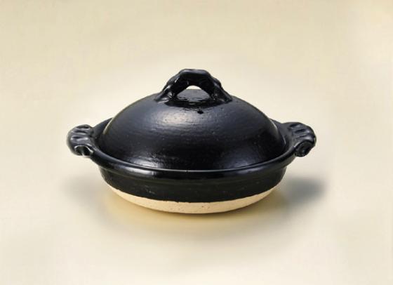 黒釉11.0鍋