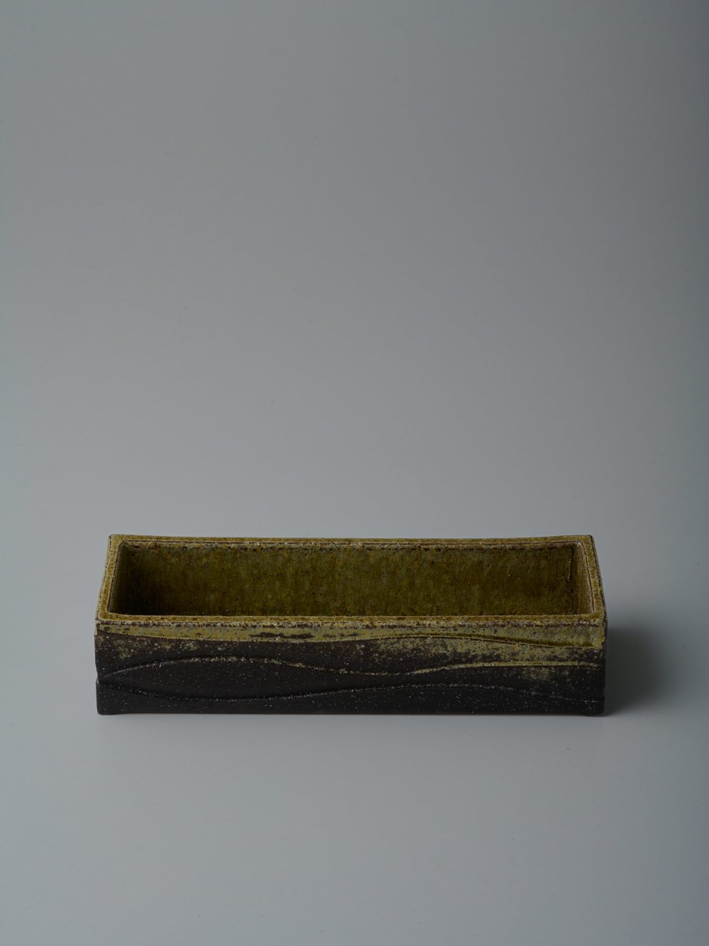 10.0 Long Rectangle Bowl<br />Ancient pottery style